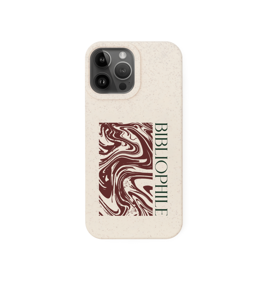 Natural Bibliophile phone case