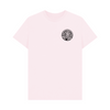 Black British Library Stamp T-Shirt - Pink