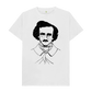 White Edgar Allan Poe T-shirt