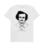 White Edgar Allan Poe T-shirt