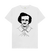 White Edgar Allan Poe T-shirt