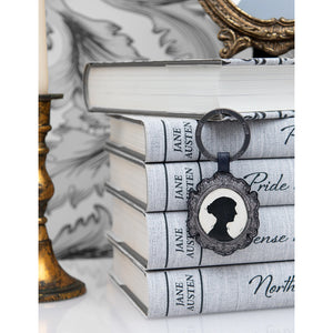 Austen Silhouette Keyring 