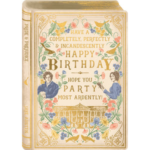 Party Most Ardently Birthday Card