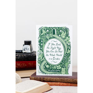 Secret Garden Quote Card