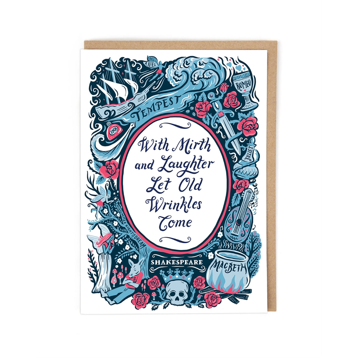 Shakespeare Birthday Card