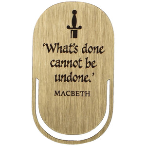 Macbeth Bookmark