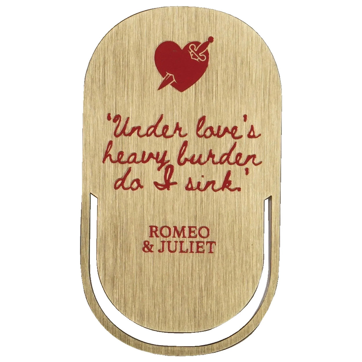 Romeo and Juliet Bookmark