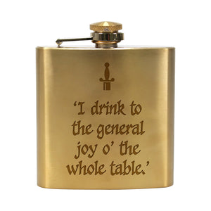 Macbeth Hip Flask