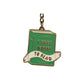 Born to Read Keyring