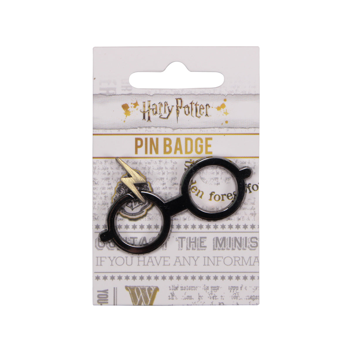 Harry Potter Scar and Glasses Enamel Pin