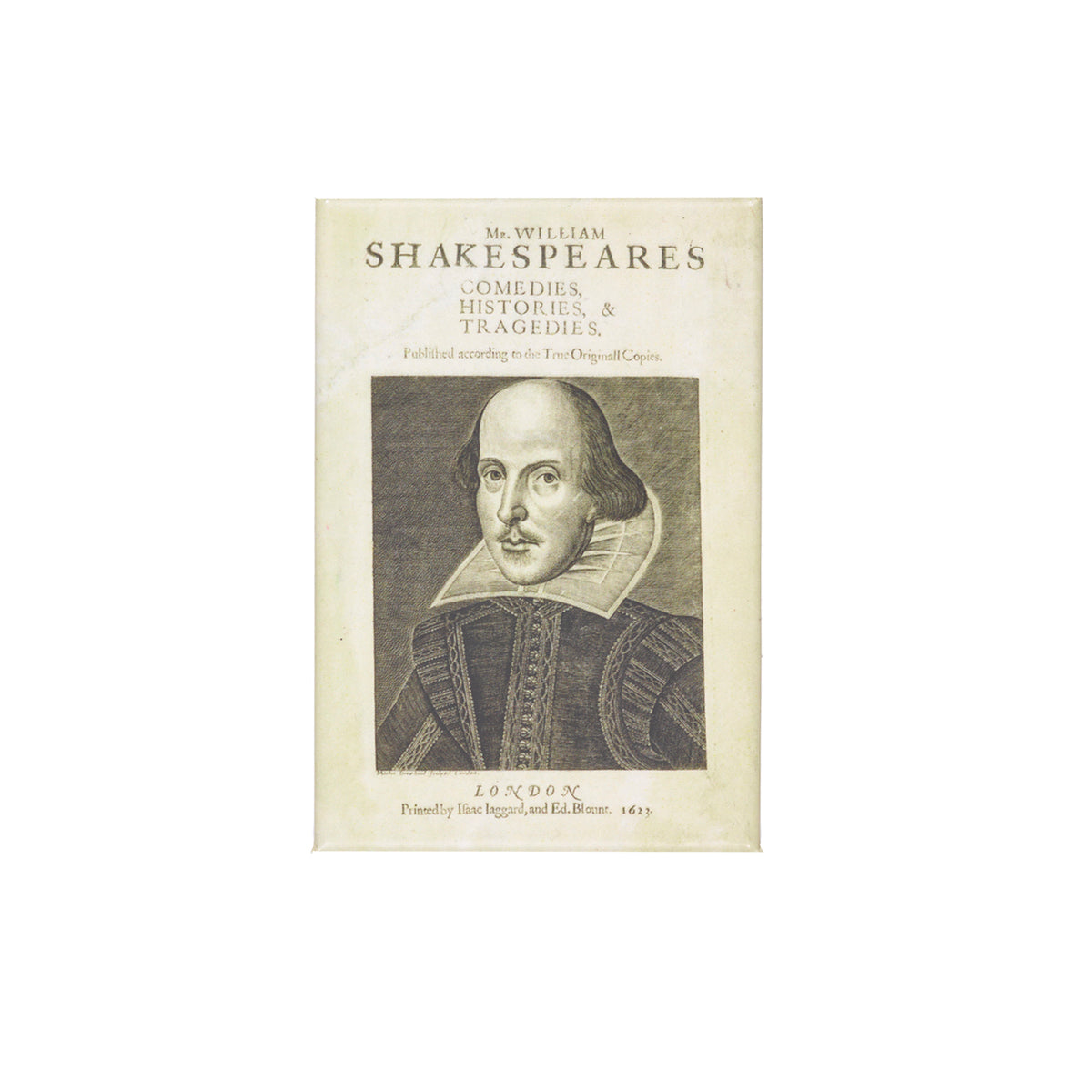 Shakespeare's First Folio Magnet