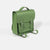 Small Portrait Backpack Heather Green, side view