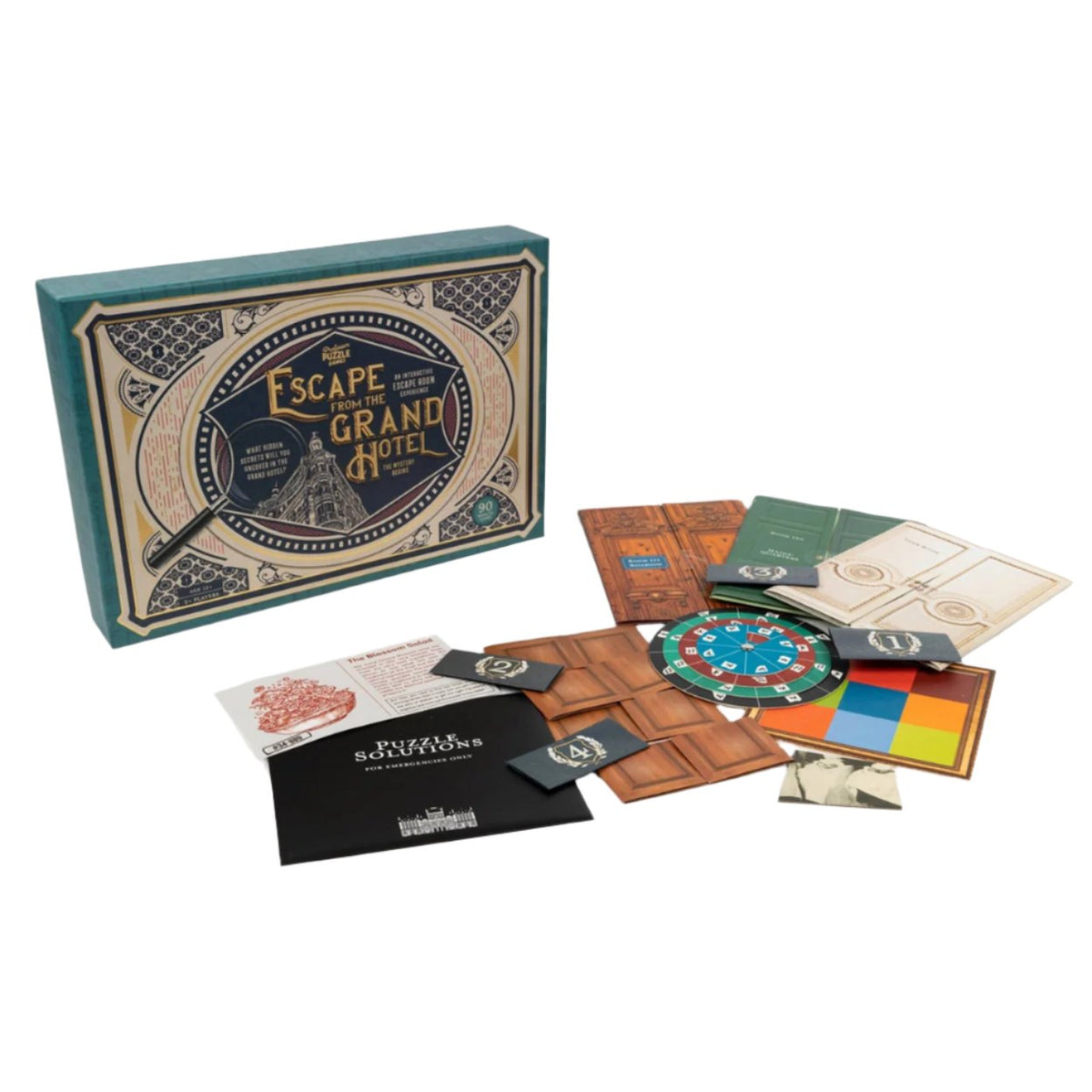 Contents of the Escape from the Grand Hotel Game