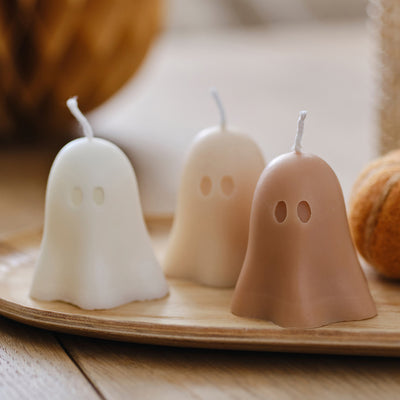 Ghost Halloween Candles