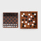 Checkmate: Wooden Travel Chess and Checkers
