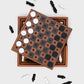 Checkmate: Wooden Travel Chess and Checkers