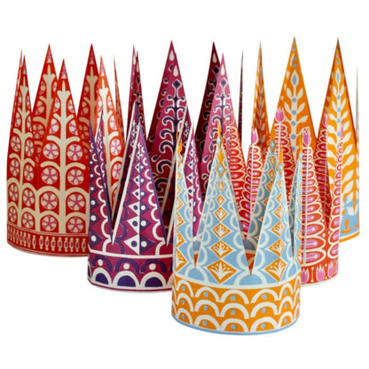 Ornate Colourful Paper Crown Kit