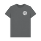 Grey British Library Stamp Printed T-shirt