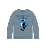 Stone Blue Scarecrow Kids Organic Jumper