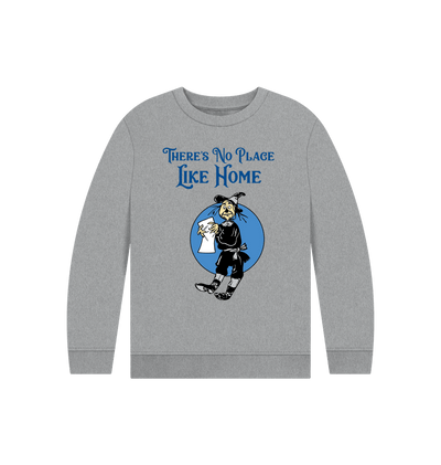 Athletic Grey Scarecrow Kids Organic Jumper