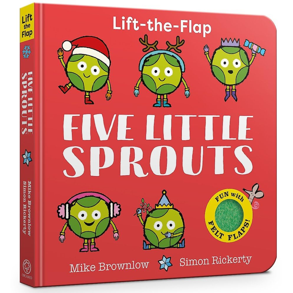 Five Little Sprouts: Lift-the-Flap - Five Little (Board book)
Mike Brownlow (author), Simon Rickerty (illustrator)