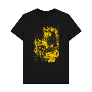 Black Printed T-shirt William Hope Hodgson