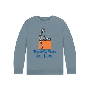 Stone Blue Tin Man Kids Organic Jumper