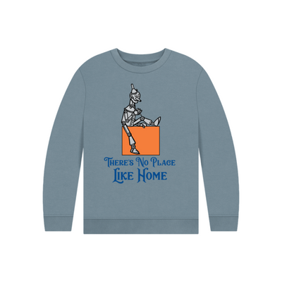 Stone Blue Tin Man Kids Organic Jumper