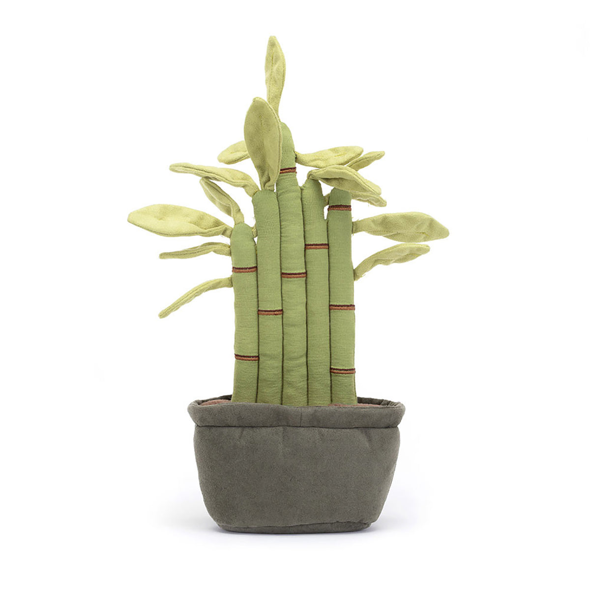 Amuseables Potted Bamboo Plush, view from the back