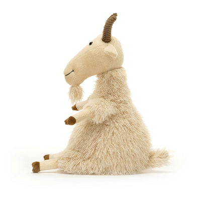 Ginny Goat Plush, view from the side