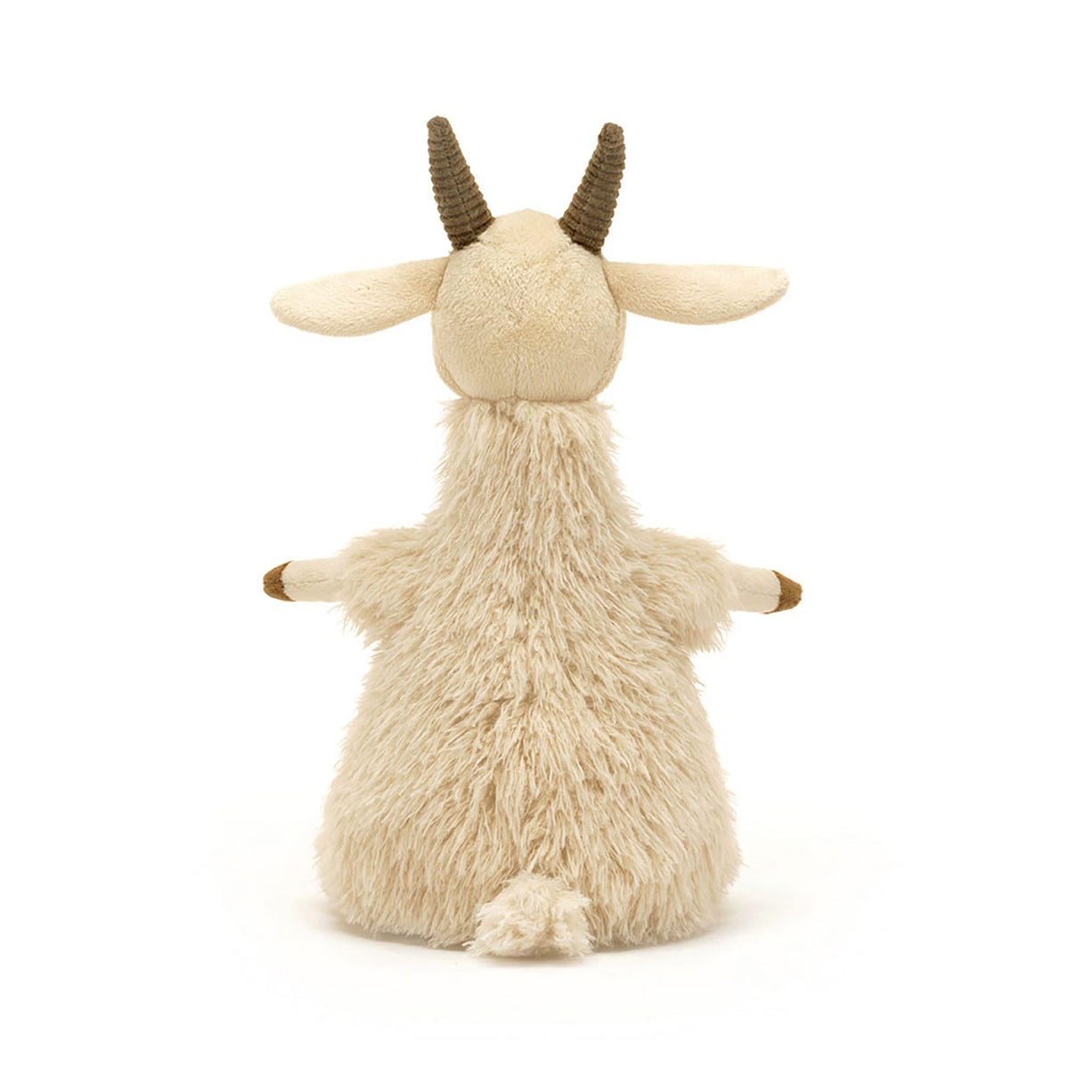 Ginny Goat Plush, view from the back