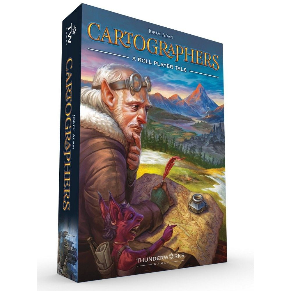 Image of Cartographers: A Roll Player Tale box
