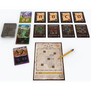 Layout of game Cartographers: A Roll Player Tale