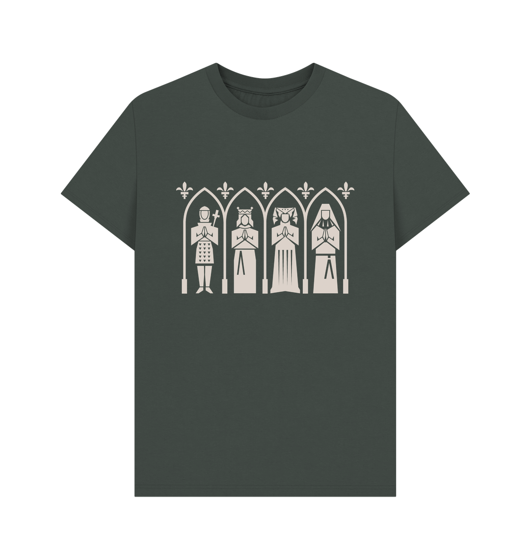 Dark Grey Medieval Women T-Shirt