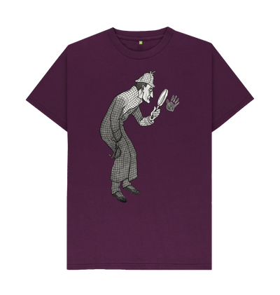 Purple Sherlock Holmes T-shirt