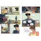 Comic book page with multiple panels showing a conversation between characters.