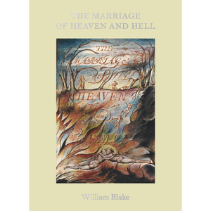 Book cover of 'The Marriage of Heaven and Hell' by William Blake with artistic design and text.