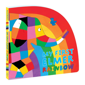 My First Elmer Rainbow: Shaped Board Book (Board book)