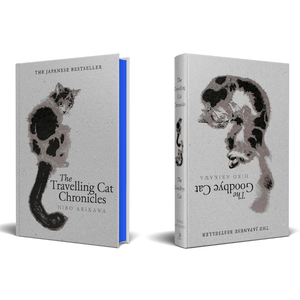Book cover of 'The Travelling Cat Chronicles' with a cat illustration on a white background