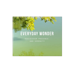 Product packaging with 'Everyday Wonder' text and nature-themed design on a white background