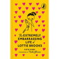 Book cover of 'The Extremely Embarrassing Life of Lottie Brooks' with a yellow background and pink hearts.