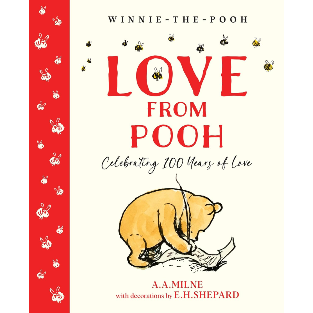 Winnie-the-Pooh: Love From Pooh: Celebrate the 2026 Centenary with this illustrated gift book featuring loving quotes from Milne and Shepard’s original works Hardcover – Picture Book, 1 Jan. 2026
by A. A. Milne (Author), E. H. Shepard (Illustrator)