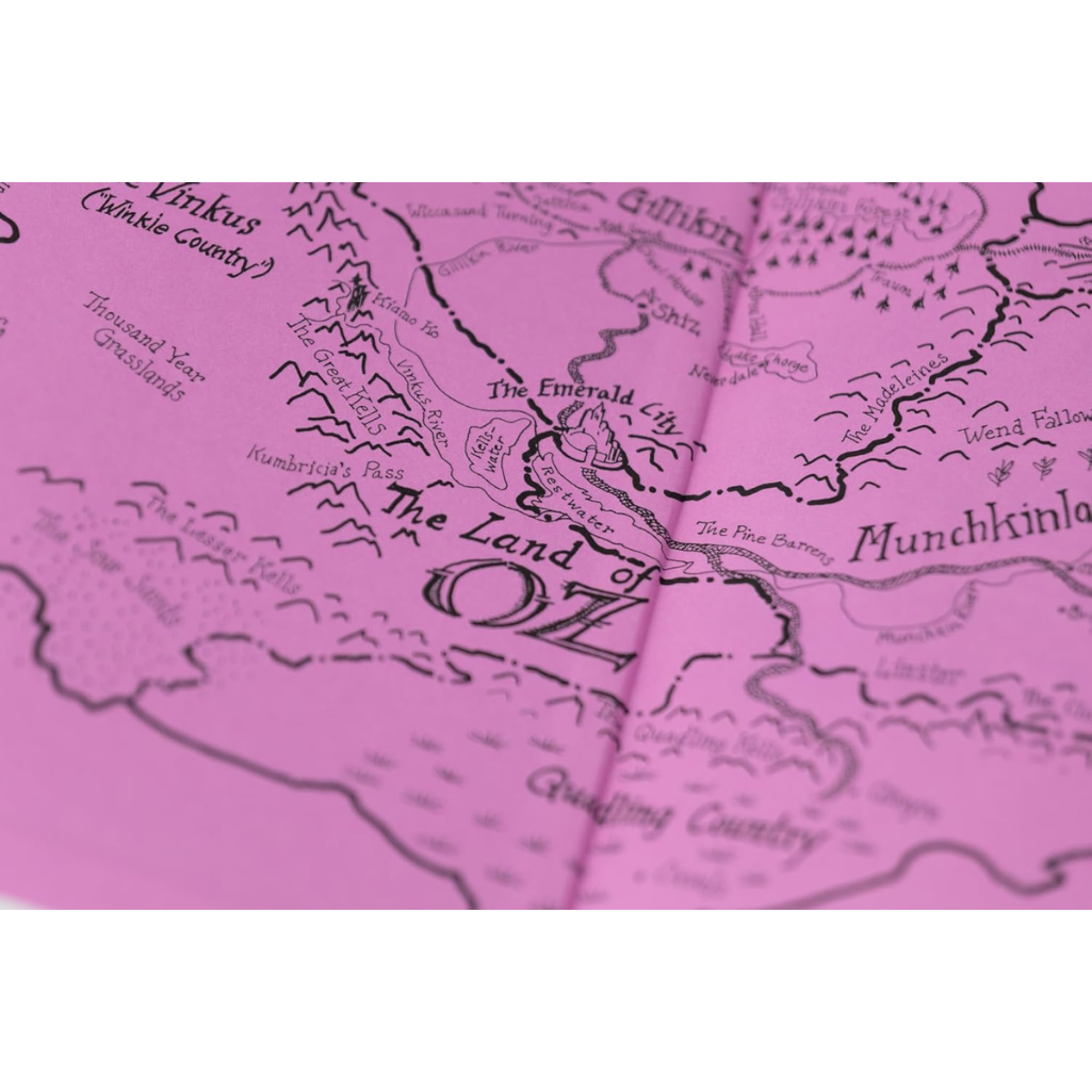 Decorative Map end Pages