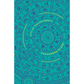 Teal book cover with intricate designs and text, featuring 'The Mortal Instruments' series.