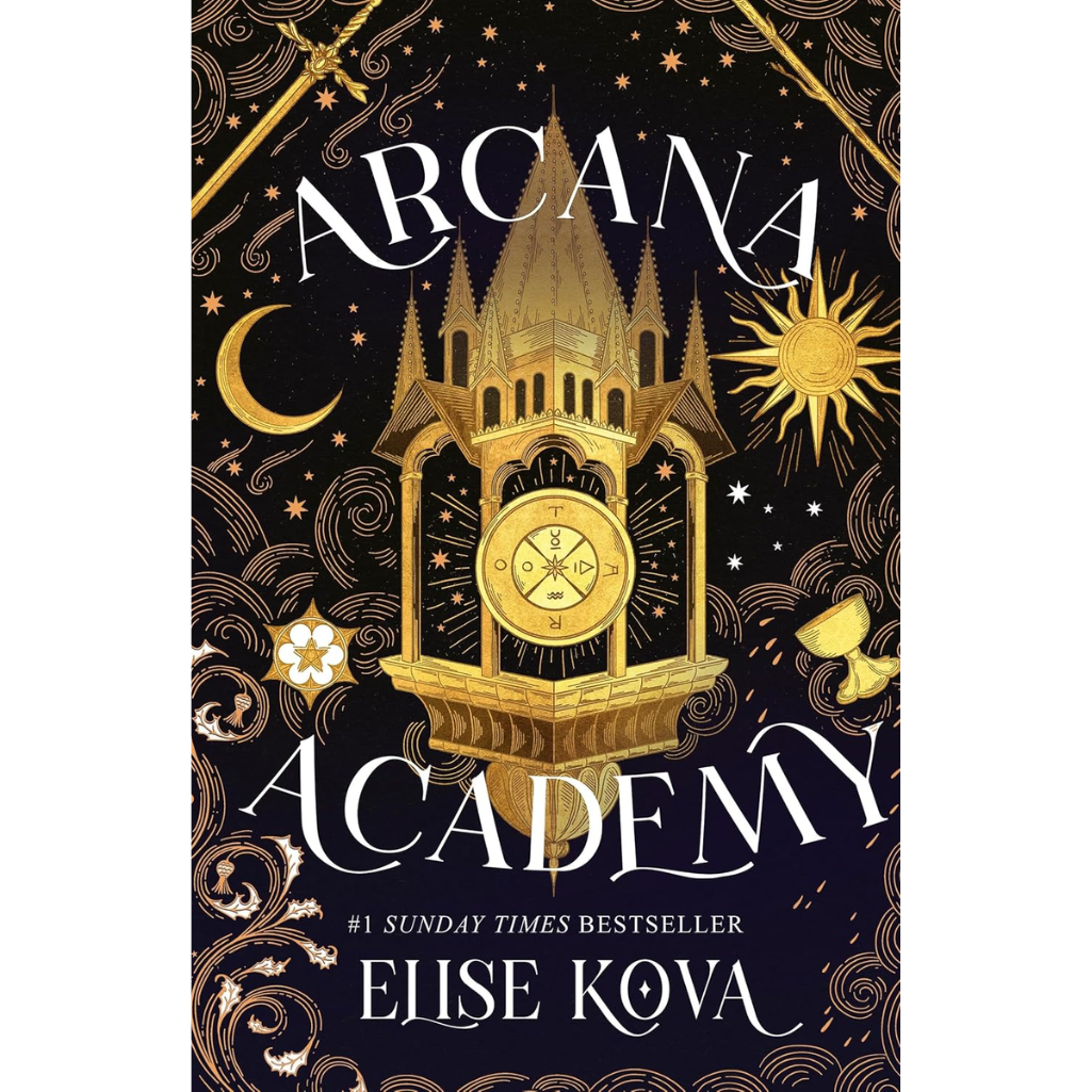 Arcana Academy: the spellbinding #1 Sunday Times bestselling enemies-to-lovers fantasy romance Hardcover – 22 July 2025
by Elise Kova (Author)