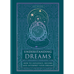 Book cover of 'Understanding Dreams' with a blue and white design on a teal background