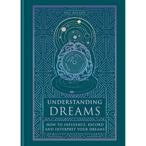 Book cover of 'Understanding Dreams' with a blue and white design on a teal background