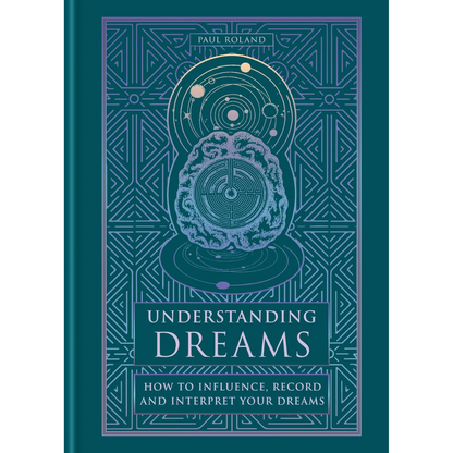 Book cover of 'Understanding Dreams' with a blue and white design on a teal background