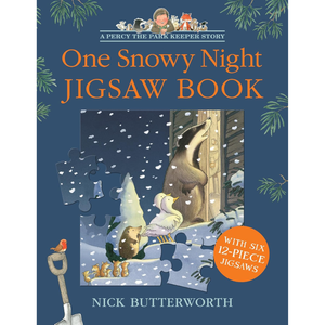 One Snowy Night: Jigsaw Book
