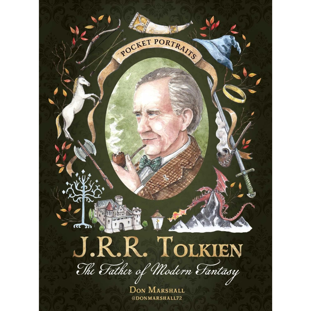 J.R.R. Tolkien: The Father of Modern Fantasy (Pocket Portraits) Hardcover – 4 Dec. 2025
by Don Marshall (Author)